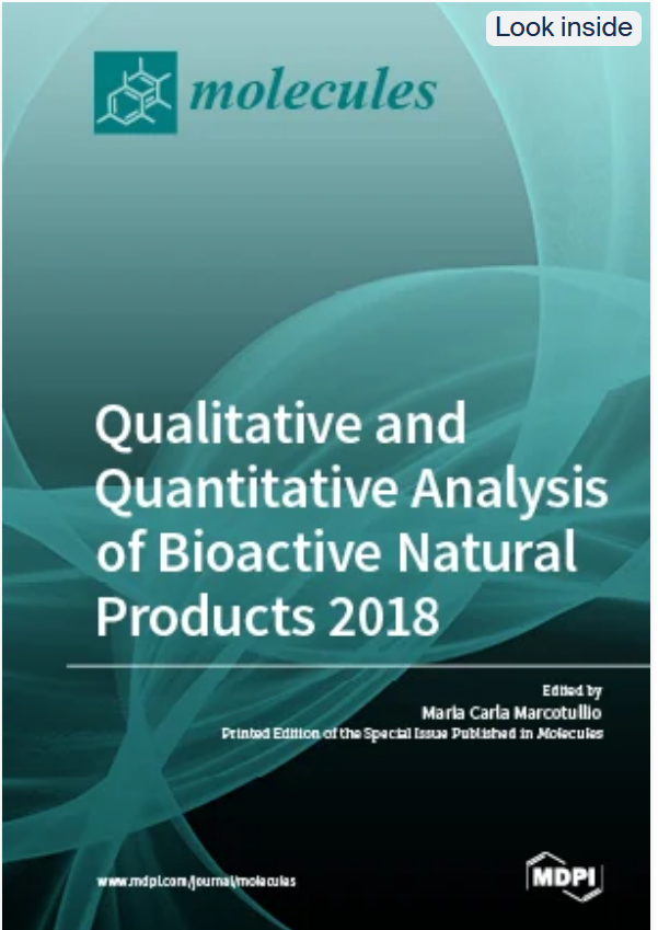 Scorzonera, Capsaicinoids, Artificial Neural Network, Cerebral Ischemia Reperfusion Injury, Antioxidant Activity, Quality Evaluation, Chemometrics, Secondary Metabolites, Identification, Antioxidant Capacity, Moroccan Region, Volatile Compounds, Hplc-Q-Ex