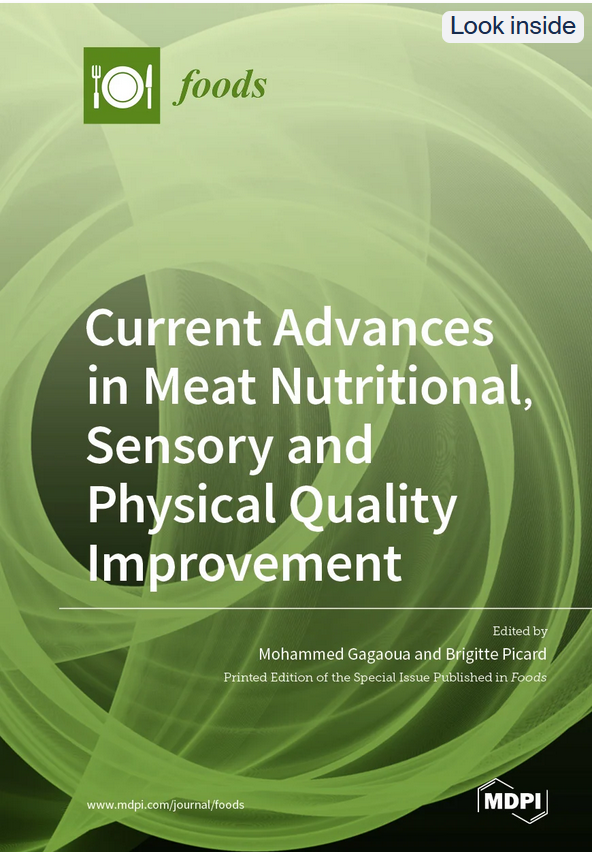 Meat Quality, Sensory And Technological Quality, Serratus Ventralis Muscle, Modeling, Suckling Cattle, Immunohistology, Pig, Carcass, Lc-Ms/Ms, Calpain, Sensorial And Technological Quality, On-Line, Infraspinatus Muscle, Statistical Tools For Meat Quality